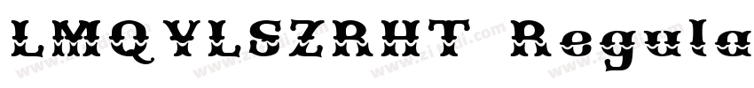 LMQYLSZRHT Regular字体转换